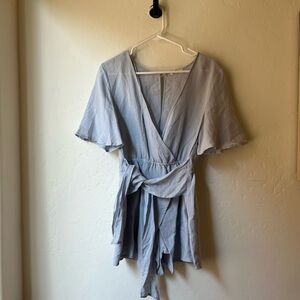 Boutique linen romper